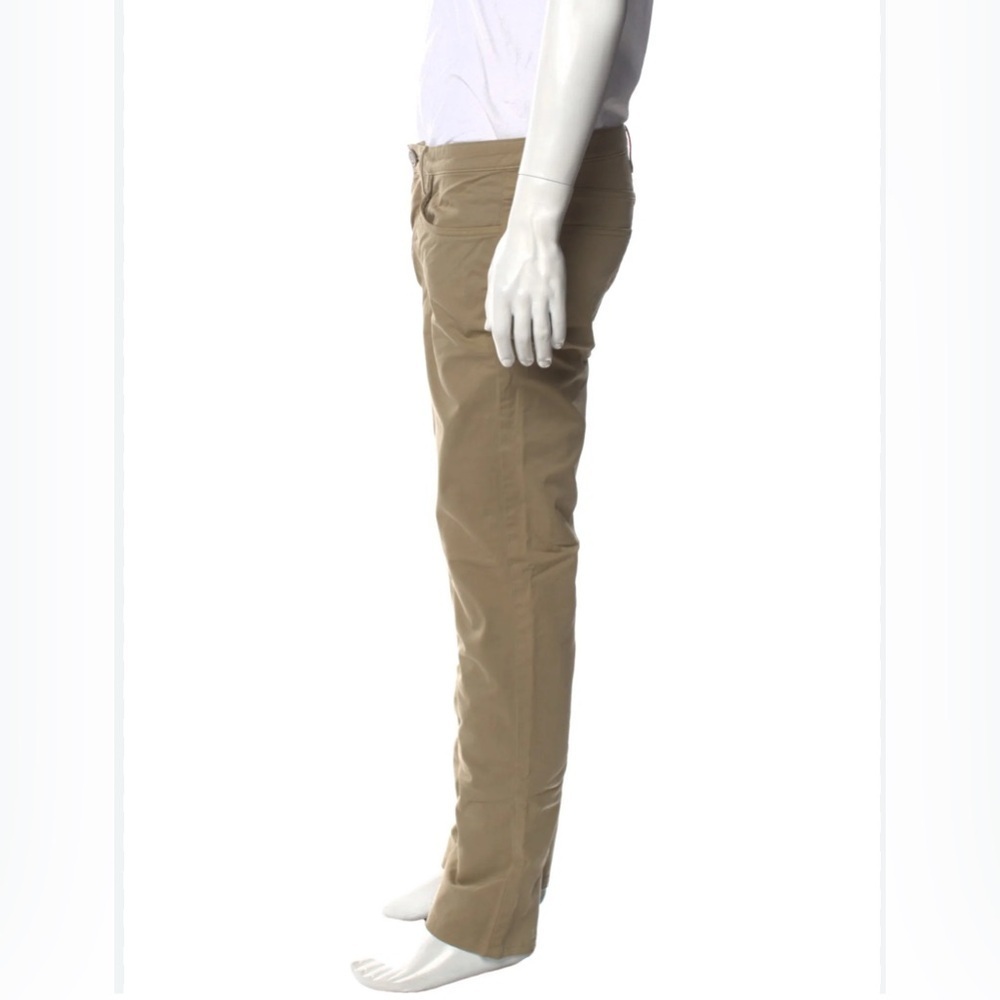 Vintage Authentic Burberry Brit Camel khaki business casual  cotton pants 30
